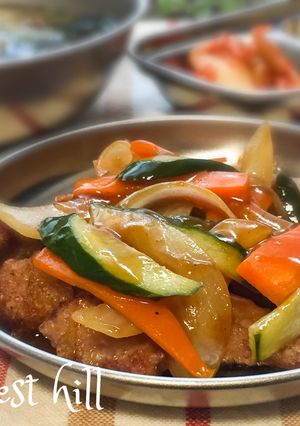 韓国風酢豚・タンスユク-レシピのメイン写真