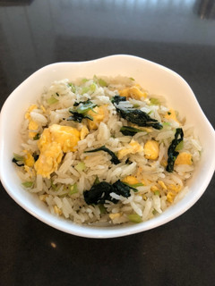 味付けは味覇だけ!しらす小松菜炒飯-レシピのメイン写真