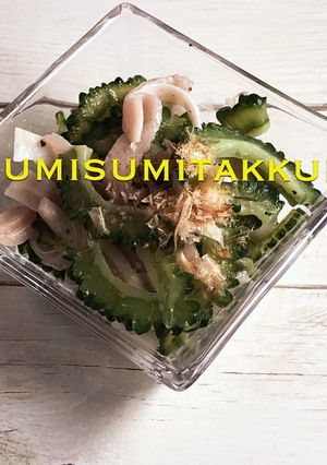 ミミガーとゴーヤのナムル♪-レシピのメイン写真