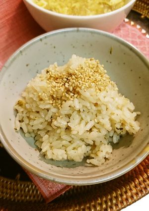明太子お茶漬けのDE炊き込みご飯-レシピのメイン写真