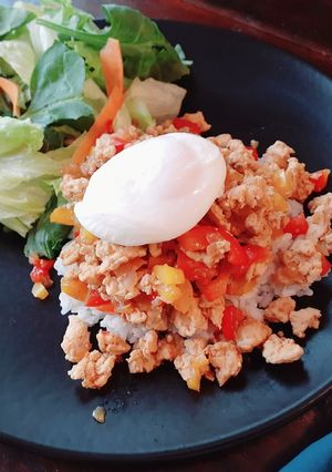 免疫力を上げる！韓国風そぼろご飯-レシピのメイン写真