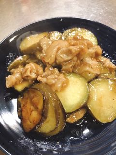 豚肉となすの黒酢炒め-レシピのメイン写真