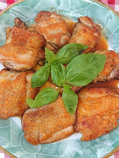 鶏肉の激うまカリカリ甘辛焼き(鶏もも肉)-レシピのメイン写真