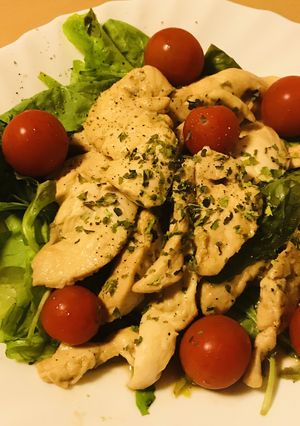 薄切りささみ肉のあまから炒め-レシピのメイン写真