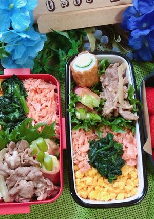 高校1年女子お弁当♡2020.07.28-レシピのメイン写真