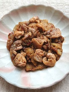 鶏ももとなすのトロ~り甘辛炒め(鶏肉)-レシピのメイン写真