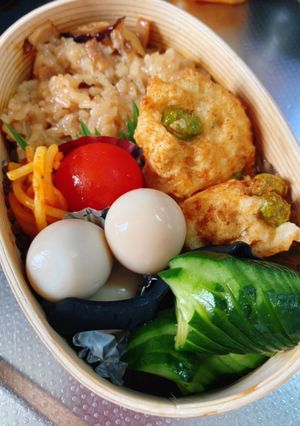 ふわふわがんもどき弁当-レシピのメイン写真