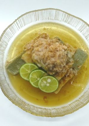 生麩レシピ：なま麸の冷製焼き浸し-レシピのメイン写真