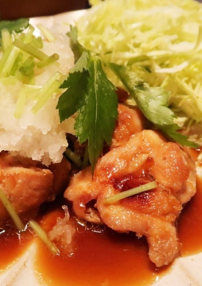 鶏みぞれのしょうが焼き♡-レシピのメイン写真