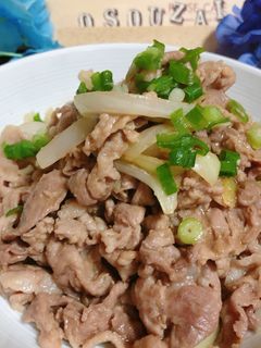 お弁当に♪豚小間肉de照り焼き味炒め♡-レシピのメイン写真