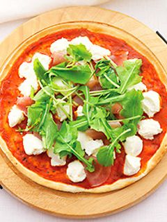 リコッタと生ハムのピザ -レシピのメイン写真