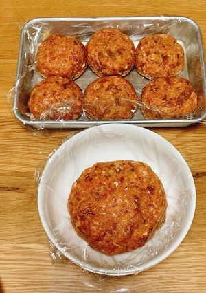 カレーハンバーグ-レシピのメイン写真