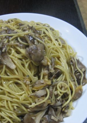 秋の簡単絶品パスタ～炒めてあえるだけ～♪-レシピのメイン写真