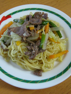 ジンギスカンやきそば-レシピのメイン写真