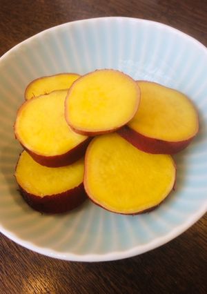さつまいものハチミツレモン煮♪-レシピのメイン写真