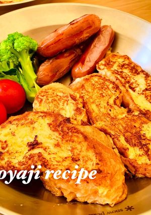 キャンプでフレンチトースト-レシピのメイン写真