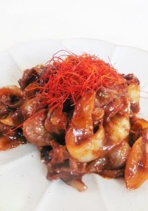 お手軽！豚肉の味噌プルコギ！！-レシピのメイン写真