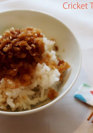 まるで海老天の味!コオロギ天ぷらのかけら-レシピのメイン写真