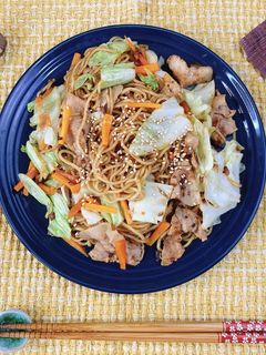椎茸粉で美味しい焼きそば♪-レシピのメイン写真