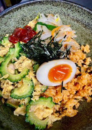 賄い!ゴーヤーちゃんぷるビビンバ丼-レシピのメイン写真