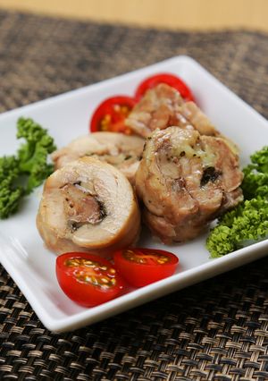 オーブンレンジで簡単!チーズチキンロール-レシピのメイン写真