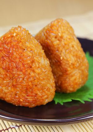 オーブンレンジで簡単！焼きおにぎり-レシピのメイン写真