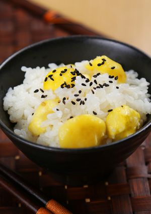 オーブンレンジで簡単！栗ごはん-レシピのメイン写真