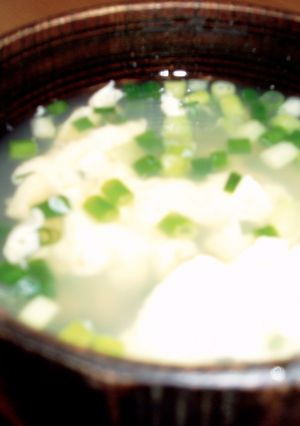 簡単美味しい♪ふわふわ卵の塩スープ-レシピのメイン写真