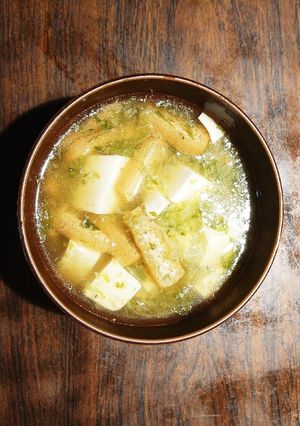 油揚げとみぞれキャベツの和風スープ-レシピのメイン写真