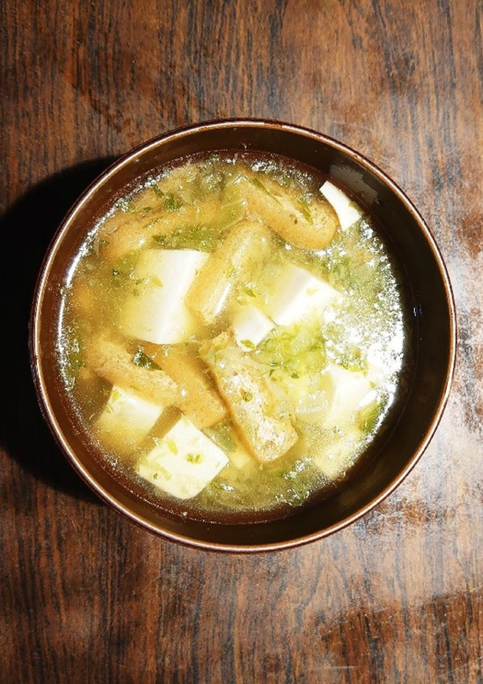 油揚げとみぞれキャベツの和風スープ-レシピのメイン写真