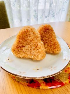 やみつき☆自慢の焼きおにぎり♪-レシピのメイン写真