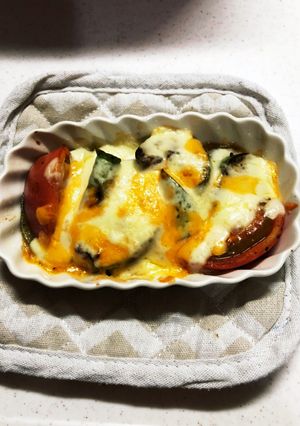 採れたて野菜のチーズ焼き-レシピのメイン写真