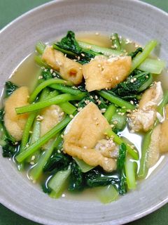 簡単小松菜の煮びたし-レシピのメイン写真