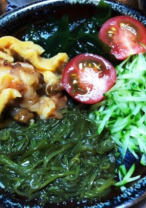 キッチンばさみで簡単！絶品ほやの捌き方-レシピのメイン写真