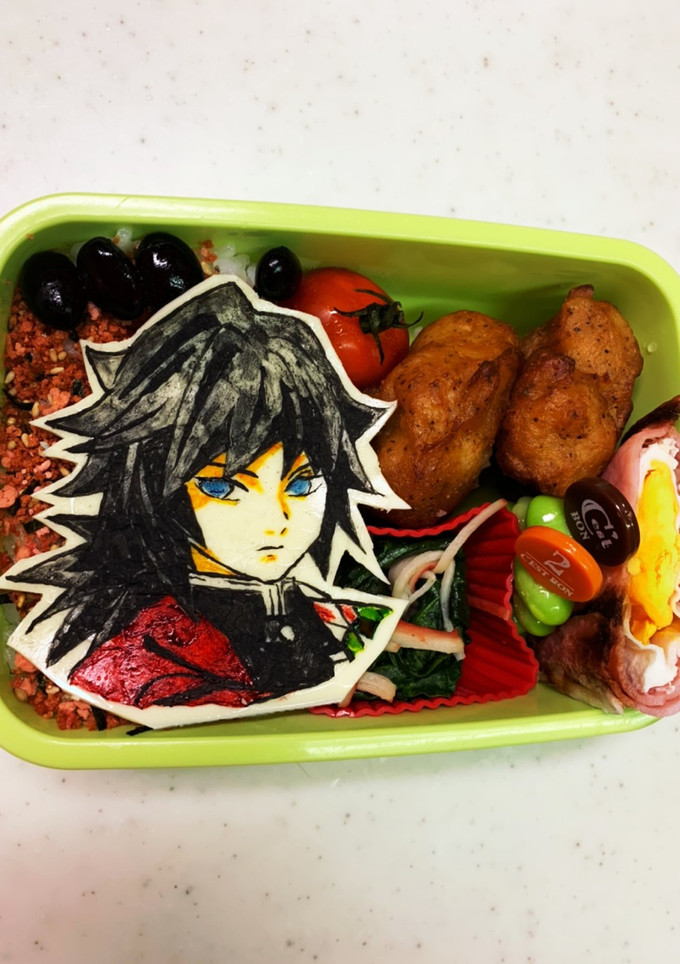 鬼滅の刃　キャラ弁　とみおかぎゆう-レシピのメイン写真