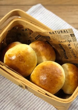 ふんわりレンジ発酵パン-レシピのメイン写真