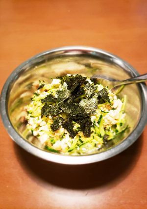きゅうり納豆腐サラダ(アボカド入り)-レシピのメイン写真