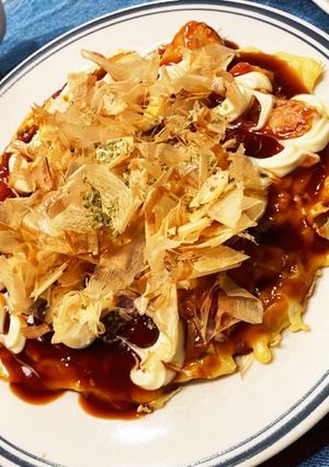 ♡キャベツたっぷり！お好み焼き♡-レシピのメイン写真