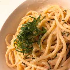รูปของ 簡単明太子パスタ