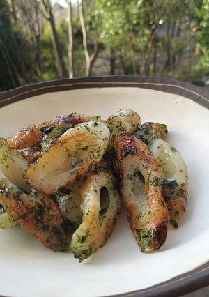 お弁当にぴったり！青のりのチクワ磯辺焼き-レシピのメイン写真