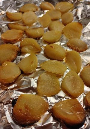 にんにくのねっとりホイル焼き-レシピのメイン写真