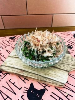 モロヘイヤのお浸し♡簡単でごめんなさい-レシピのメイン写真