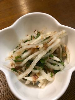 大根と大葉のあっさりサラダ-レシピのメイン写真