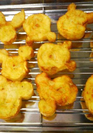 カレー風味　型抜ハッシュドポテト♪-レシピのメイン写真