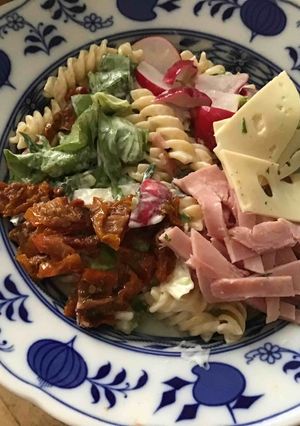 ハーブの冷製サラダ風パスタ-レシピのメイン写真