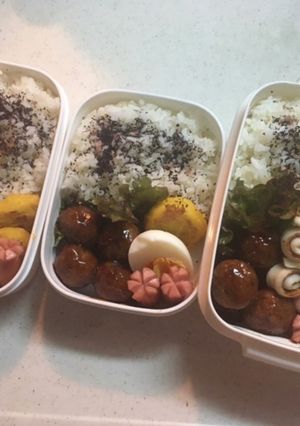 高校生お弁当（2020.7.27）-レシピのメイン写真