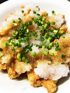 唐揚げのおろしネギポン酢-レシピのメイン写真