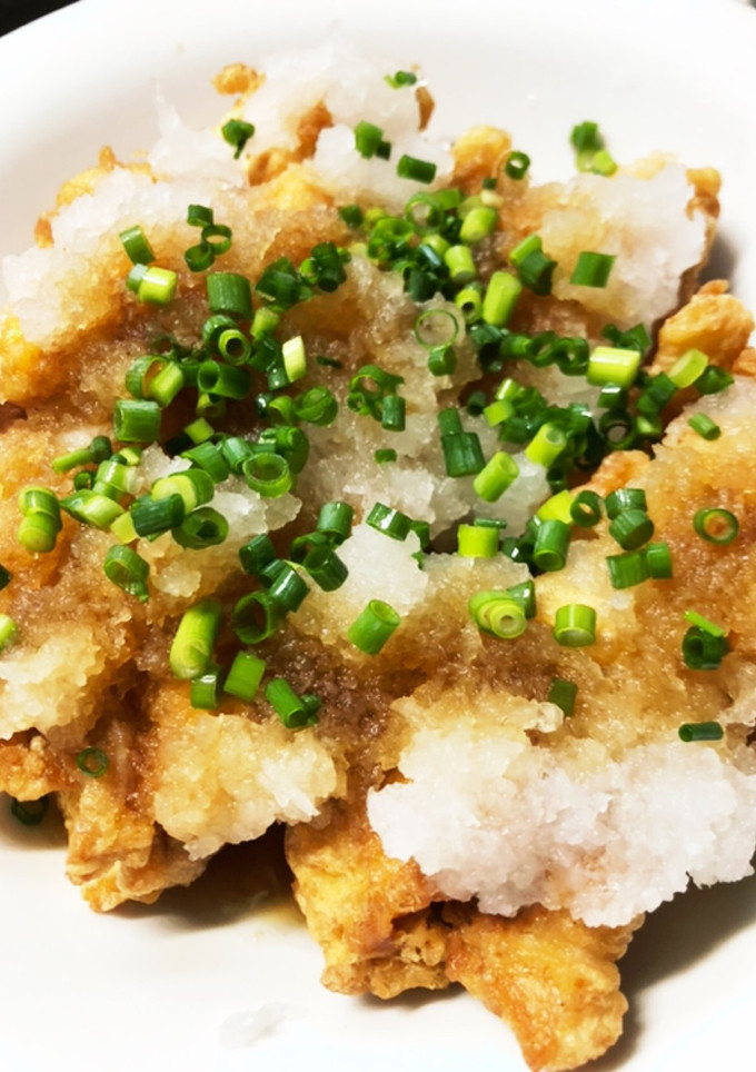 唐揚げのおろしネギポン酢-レシピのメイン写真