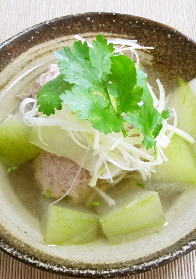 冬瓜と豚だんごのスープ-レシピのメイン写真