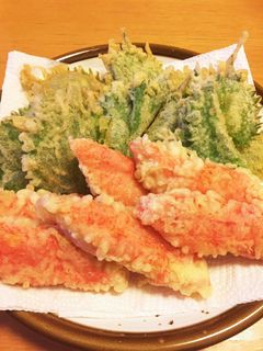 カニカマと大葉の天ぷら-レシピのメイン写真